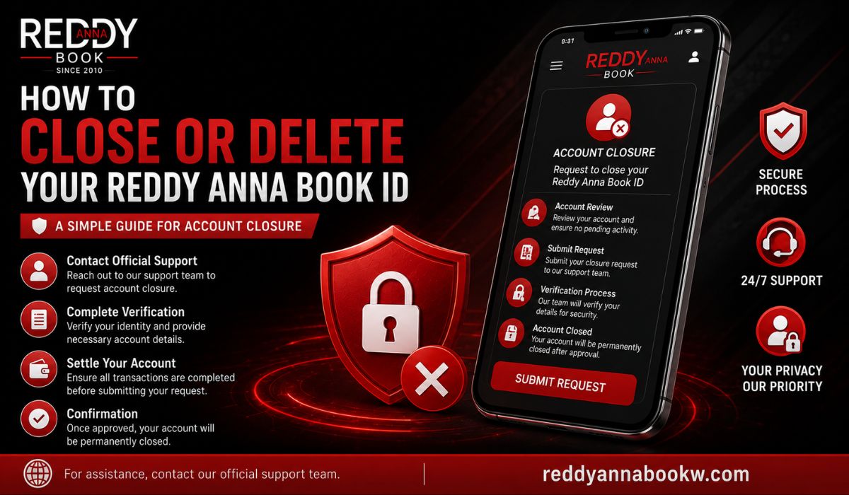 How to Close Your Reddy Anna Book ID