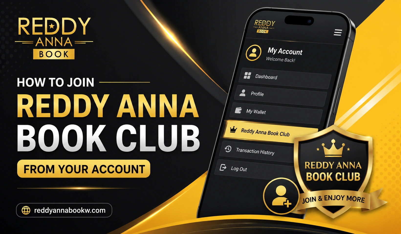 How to Join Reddy Anna Book Club from Your Account